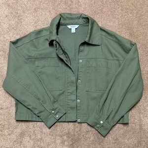 Old Navy Cropped Utility Jacket